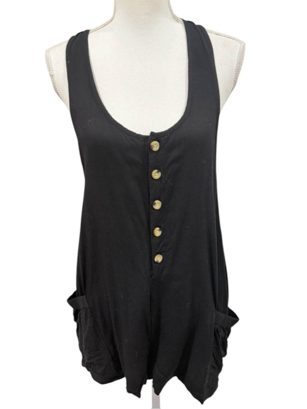 Forever 21 Black Short Romper